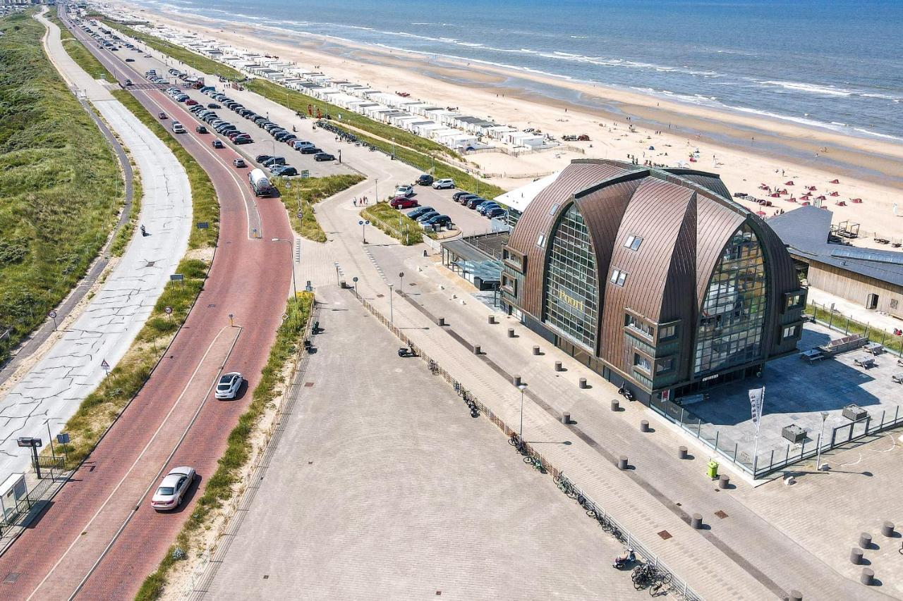Appartement Met Frontaal Zeezicht In Bloemendaal Eksteriør bilde