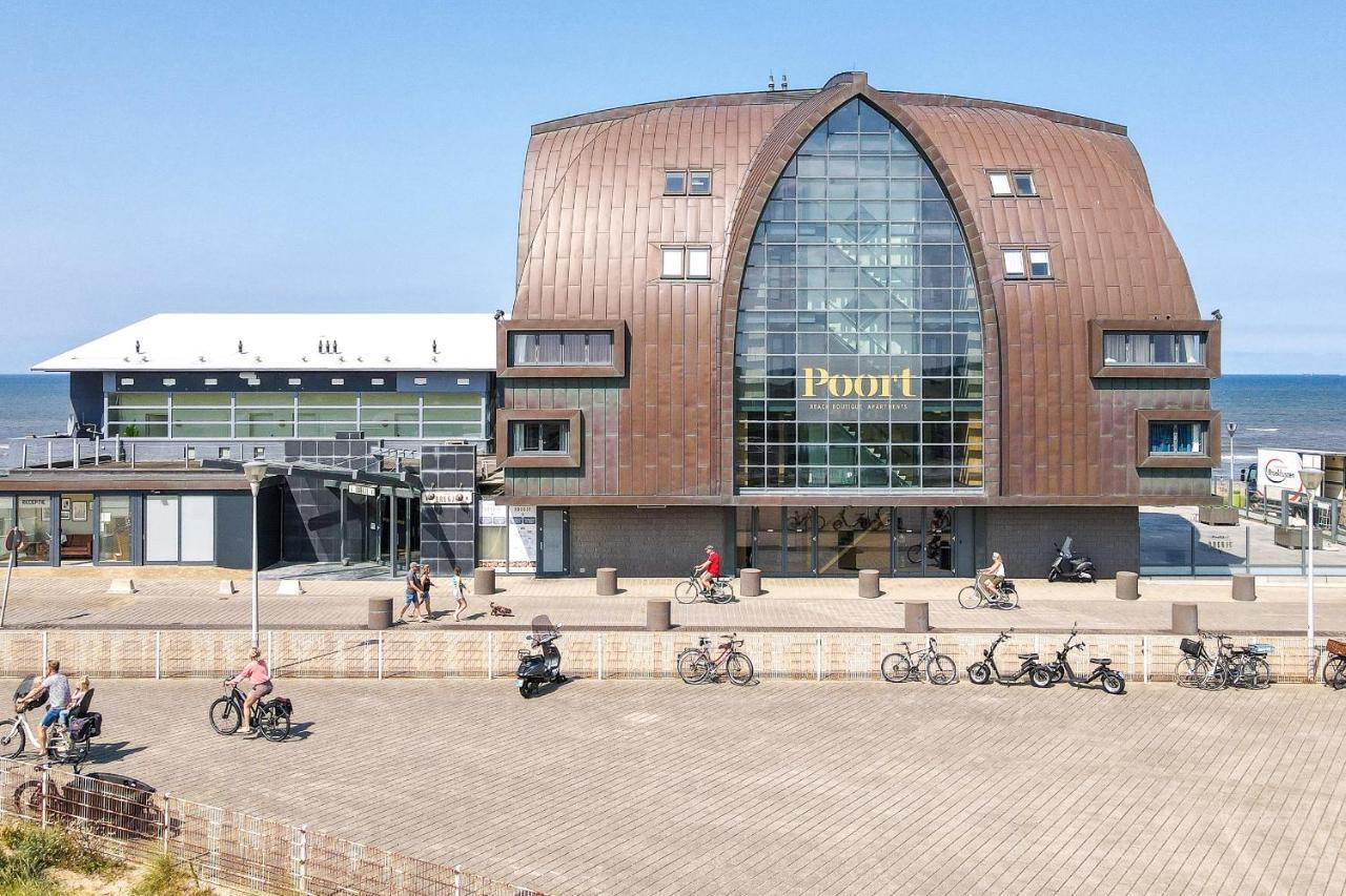 Appartement Met Frontaal Zeezicht In Bloemendaal Eksteriør bilde