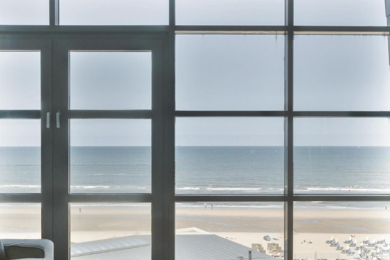 Appartement Met Frontaal Zeezicht In Bloemendaal Eksteriør bilde