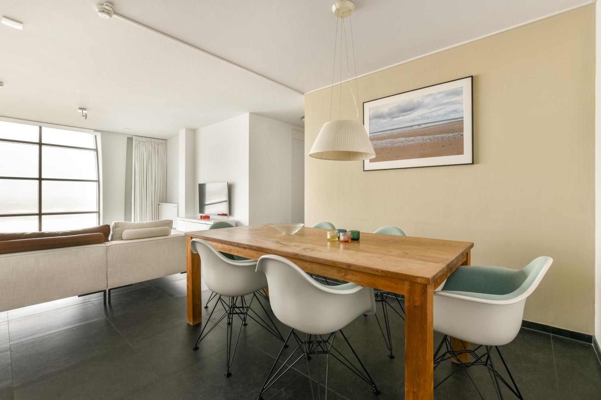 Appartement Met Frontaal Zeezicht In Bloemendaal Eksteriør bilde
