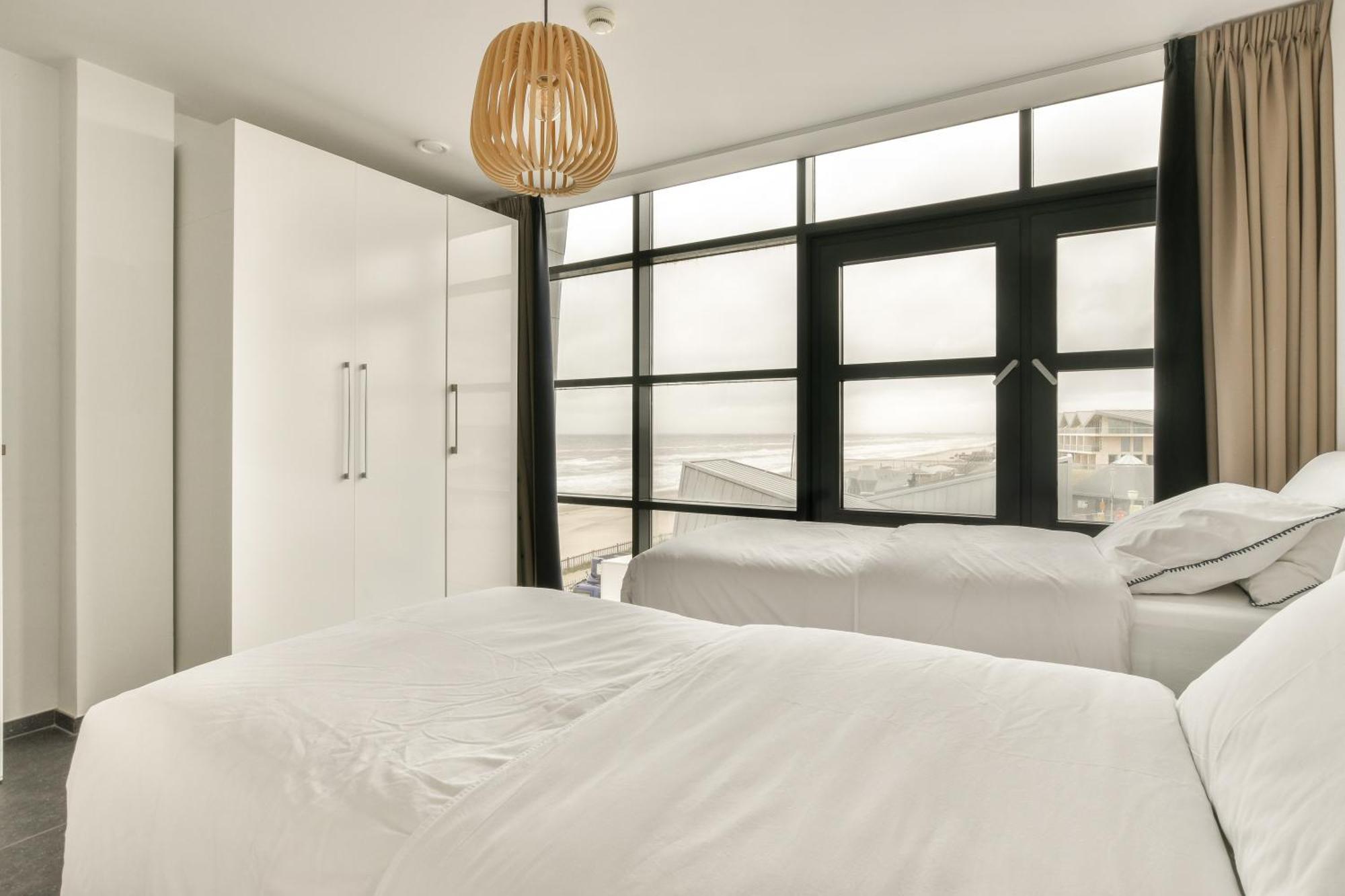 Appartement Met Frontaal Zeezicht In Bloemendaal Eksteriør bilde